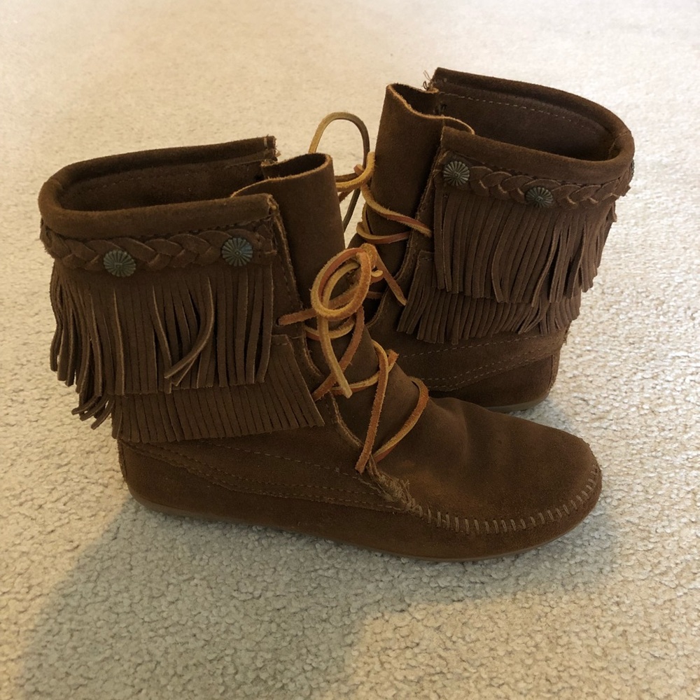 Minnetonka Suede Boots